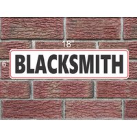 Blacksmith Metall Schild 6x18 Blacksmith Metall Schild 6x18 von SuperSigns2