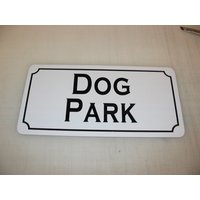Dog Park Metallschild Dog Park Metallschild von SuperSigns2