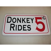 Eselreitet... Metallschild Eselreitet... Metallschild von SuperSigns2