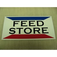 Feed Store Metallschild Feed Store Metallschild von SuperSigns2