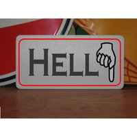 Hell Mit Pfeil Nach Unten Metall Schild Für Christliche Kirche Funeral Home Leichenhalle Spukhaus Goth Hell Hello Hell Mit Pfeil Nach Unten Metall Schild Für Christliche Kirche Funeral Home Leichenhalle Spukhaus Goth Hell Hello von SuperSigns2