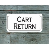 Metallschild Für Golfcart Mit Gots-Zertifizierter Rückgabe von SuperSigns2