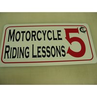 Motorrad-Reitkurs 5 Cents .. Metallschild Für Farm Ranch Oder Küchen Dekor Golf Club Man Cave Home Bar Eishaus Schlafzimmer Motorrad-Reitkurs 5 Cents .. Metallschild Für Farm Ranch Oder Küchen Dekor Golf Club Man Cave Home Bar Eishaus Schlafzimmer von SuperSigns2