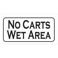 No Carts Wet Areal Metallschild Für Golf Club Übungsplatz No Carts Wet Areal Metallschild Für Golf Club Übungsplatz von SuperSigns2