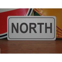 Norden Metallschild Landstraße Straßenmotiv Airport Rollfeld/Landebahn von SuperSigns2