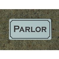 Parlor Metallschild Parlor Metallschild von SuperSigns2