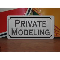 Private Modelling Blech Schild von SuperSigns2