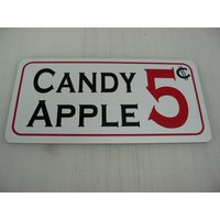 Süßer Apfel 5 Cent Metallschild 6x12 von SuperSigns2