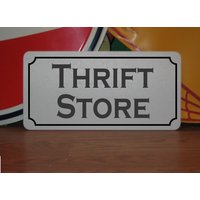 Trift Store Metall Schild Trift Store Metall Schild von SuperSigns2