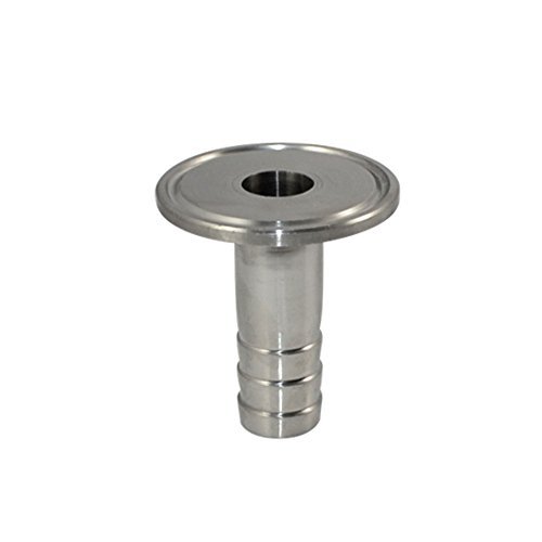 3/4" 19MM Sanitär Schlauchanschluß Fitting SS316 Tri Clamp Type 50.5MM Flansch von DAN SPEED