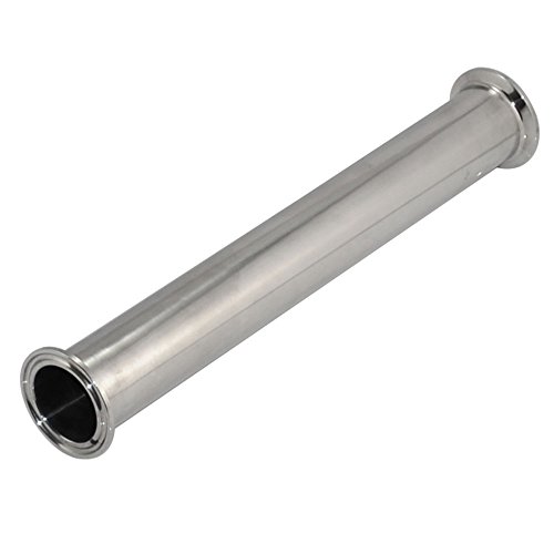 Tube OD 1.5" Tri Clover Sanitary Spool With 50.5MM Ferrule Length 18"(458mm) NEW Edelstahl Rohr Rohrverbinder von SuperWhole
