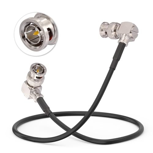 Superbat 3G 6G HD SDI Kabel BNC Kabel (Belden 1855A) 12 Zoll (30cm) - Unterstützt HD-SDI/3G-SDI/4K VCR SDI Videokabel Präzisionsvideokabel von Superbat