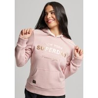 Superdry Kapuzensweatshirt "SU-LUXE METALLIC LOGO HOODIE" von Superdry