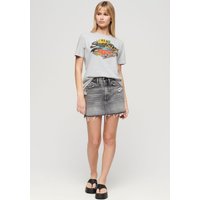 Superdry Kurzarmshirt "LA VL GRAPHIC RELAXED TEE" von Superdry