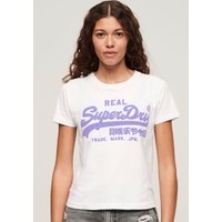 Superdry Kurzarmshirt "NEON VL GRAPHIC FITTED TEE" von Superdry