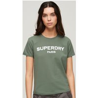 Superdry Kurzarmshirt "SPORT LUXE GRAPHIC FITTED TEE" von Superdry