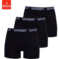 Superdry Langer Boxer "SD lg Boxer web wb 3x", (3 St., 3er-Pack), mit Logo Webbund von Superdry