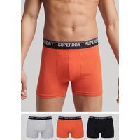 Superdry Langer Boxer "SD lg Boxer web wb 3x", (3 St., 3er-Pack), mit Logo Webbund von Superdry