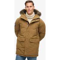 Superdry Parka "EVEREST FAUX FUR PARKA JACKET" mit Kapuze von Superdry