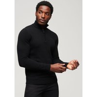 Superdry Stehkragenpullover "ESSENTIAL EMB KNIT HENLEY" von Superdry