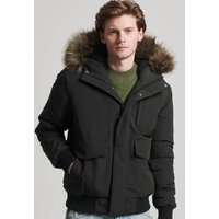 Superdry Steppjacke "EVEREST HOODED PUFFER BOMBER", mit Kapuze von Superdry