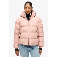 Superdry Steppjacke "HOODED SPORTS PUFFER JACKET" mit Kapuze von Superdry