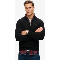 Superdry Strickpullover "ESSENTIAL EMB KNIT HALF ZIP" Superdry Strickpullover "ESSENTIAL EMB KNIT HALF ZIP" von Superdry