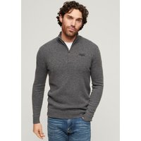 Superdry Strickpullover "ESSENTIAL EMB KNIT HALF ZIP" Superdry Strickpullover "ESSENTIAL EMB KNIT HALF ZIP" von Superdry