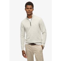 Superdry Strickpullover "ESSENTIALS COTTON HALF ZIP" Superdry Strickpullover "ESSENTIALS COTTON HALF ZIP" von Superdry