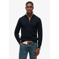 Superdry Strickpullover "ESSENTIALS COTTON HALF ZIP" Superdry Strickpullover "ESSENTIALS COTTON HALF ZIP" von Superdry
