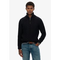 Superdry Strickpullover "JACOB CABLE KNIT HALF ZIP" Superdry Strickpullover "JACOB CABLE KNIT HALF ZIP" von Superdry
