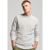 Superdry Strickpullover "TEXTURED CREW KNIT JUMPER" von Superdry