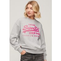 Superdry Sweatshirt "TONAL VL LOOSE SWEATSHIRT" von Superdry