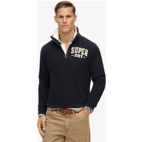 Superdry Sweatshirt "VINTAGE ATHLETIC ZIP HENLEY" von Superdry
