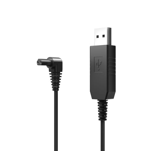 Superer USB-Ladegerät passend für Black and Decker BDCSFS30C BDCSFS30C-CA BDCS20C BDCS50C BDCD8C 90627870-01 Ersatz-Netzadapter von Superer