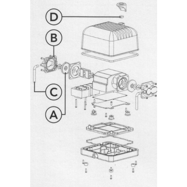 Koi Flow 20 Ersatzteil Set von Superfish