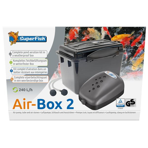 Superfish Air Box 2 (240 L/h) Teichbelüfter von Superfish
