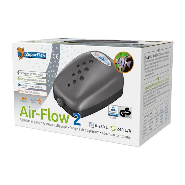 Superfish Air Flow 2 (Belüftungspumpe 240 L/h) von Superfish