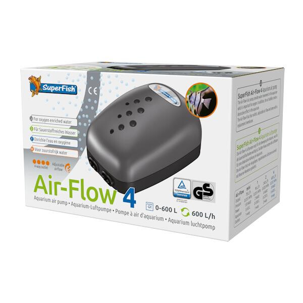 Superfish Air Flow 4 (Belüftungspumpe 600 L/h) von Superfish