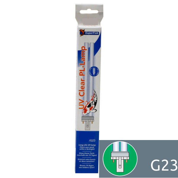 Superfish Ersatz UVC PL 11 Watt (G23 167mm Special) von Superfish