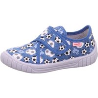 Superfit Hausschuh "BILL WMS: Mittel", Klettschuh mit Klettverschluss, Größenschablone zum Download von Superfit