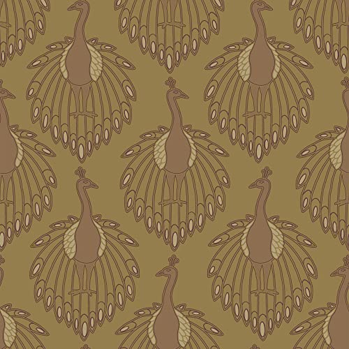 Superfresco Easy Alfie Ocker Vliestapete | Tapeten Wohnzimmer, Wandverkleidung | Einfach anzubringen und zu Entfernen 1005 x 52 von Superfresco Easy