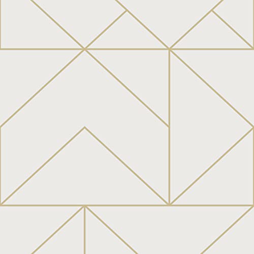 Superfresco Easy - Vliestapete - Geo Gold - 10m x 52cm von Superfresco Easy