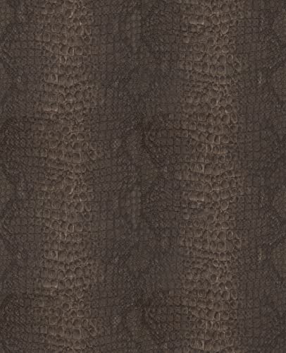 Superfresco Easy Vliestapete Schlange Braun 10mx52cm | Tapeten Wohnzimmer, Wandverkleidung | Einfach anzubringen und zu Entfernen 1005 x 52 von Superfresco Easy