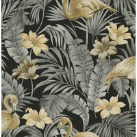 Superfresco Easy Vliestapete "Superfresco Easy Sandrine Tropics Dark", geblümt, Superfresco Easy Sandrine Tropics Dark von Superfresco Easy