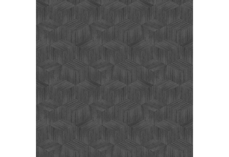Superfresco Easy Vliestapete Superfresco Easy Vliestapete RATAN DARK Grau, 3D-Optik, (1 St), Superfresco Easy Vliestapete RATAN DARK Grau von Superfresco Easy