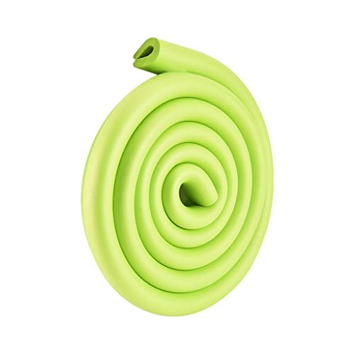 SuperglockT 2Meter Kantenschutz Baby Schutz aus Weichem Schaumstoff Kindersicherung Eckenschutz Verdicken U-Form Selbstklebend Kinderschutz Stoßschutz für Möbel Glastisch (Grün) von SuperglockT