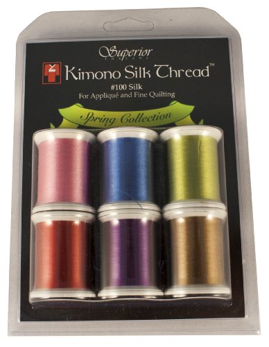 Superior Threads Kimono Silk Thread - Spring Collection by von Superior Threads