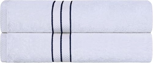 SUPERIOR Türkische Baumwolle, ultraplüschiges 2-teiliges Badetuch-Set, übergroße Handtücher für Erwachsene und Kinder, Hotel-Kollektion, flauschig weich, schnell trocknend, für Zuhause, Gäste-WC, von Superior