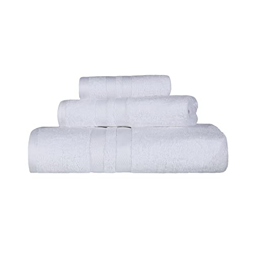 Superior Egyptian Cotton Handtücher, weiß, Washcloths, Hand, Bath, 6 von Superior